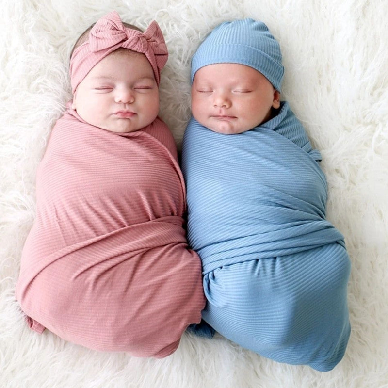 Cozy Cotton Baby Swaddle Set